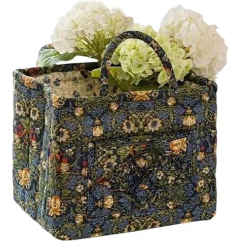 Cestas organizadoras de flores bohemias vintage (1/5)