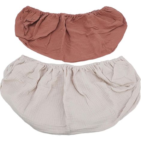 Housses de Matelas à Langer en Coton de qualité Supérieure pour Bébés - Draps de Table à Langer Doux, Respirants et élastiques (13) (1/4)