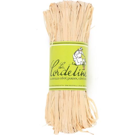 Raphia Naturel 150 g Lien pour Jardin, Bricolage, Emballage cadeaux, Décoration DIY (1/4)
