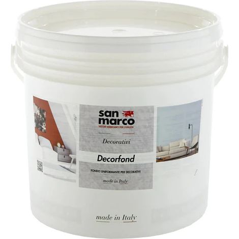 Pintura San Marco Decorfond Blanco 1l - San Marco