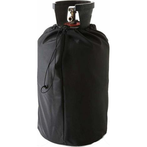 Housse De Réservoir De Propane, Housse De Protection Pour Bouteille De Gaz De 210D Avec Cordons Réglables, Couvercle De Réservoir De Gaz Oxford Anti-UV Imperméable Résistant Au Vent Pour Jardin Extér( (1/5)