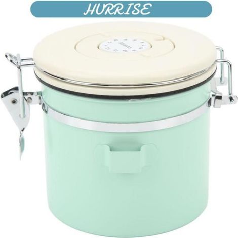 Sonew Boîte à café (15 L)de Bidon De Café Vert Menthe De Qualité Alimentaire En Acier Inoxydable FR art cafe 1,5L 1,2L (1/5)