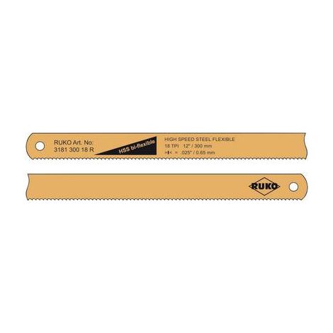 Lame de scie à main HSS bi-flexible RUKO 318130024R 1 pc(s) (1/2)