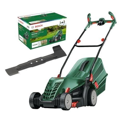 Bosch Corded Electric Lawnmower UniversalRotak 37-565 Rotary Mower 37cm & Blade (1/5)