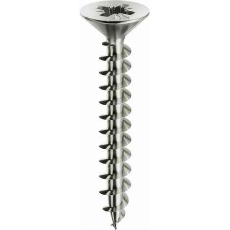 Panelvit Tornillo cabeza avellanada PZ rosca total zing.arg MUSTAD 4x45 - Caja de 500 - PVACZP400450C8C