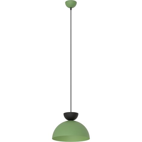 Suspension moderne vert/noir GX53 12W Emibig Lunaro (1/5)