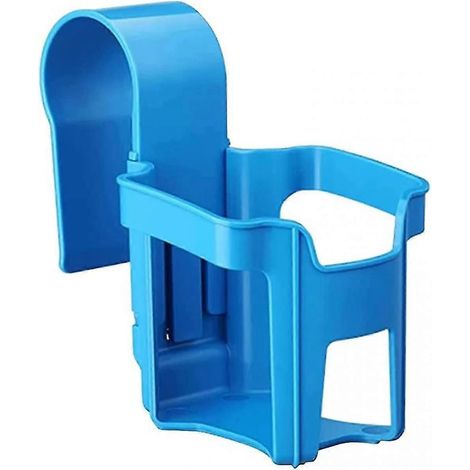 Porte-gobelet anti-déversement pour piscines hors sol, bleu, 1 pièce (1/5)