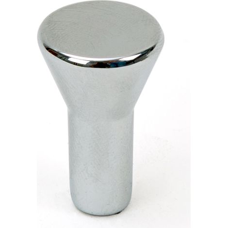 Bouton de meuble  Style contemporain  Fabriqué en Zamac  Fini chromé brillant  Mesures 151524mm  Système de fixation vissé  Comprend des vis M4  4 unités - talla