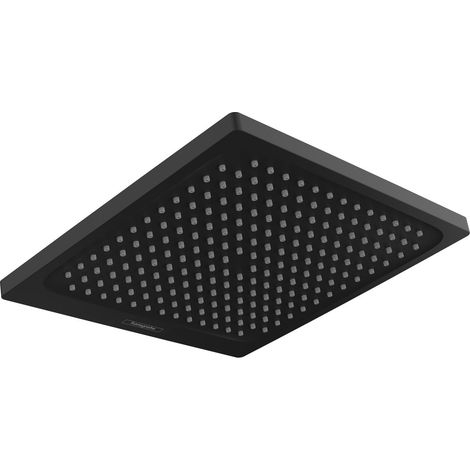 Hansgrohe Crometta - Rociador de ducha E 24 cm, negro mate 26726670 (1/5)