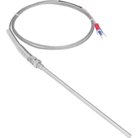 BERM Thermoelement Typ K Temperaturregler Sensor 0‐400℃ 150mm Sonde 1 Meter Kabel (1/5)