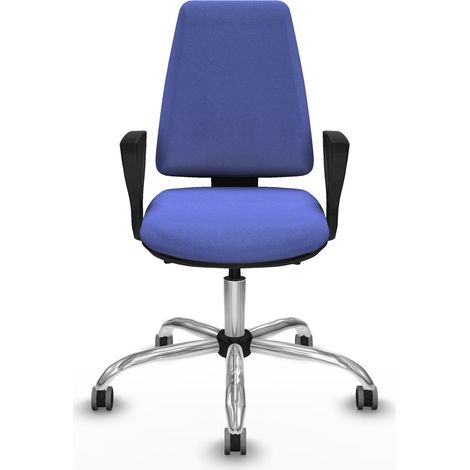 Piqueras y Crespo BFN056G chaise bureau bleu clair (1/3)
