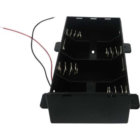 Porte-pile 4 x RS PRO D, raccordement Fils ( Prix pour 1 )