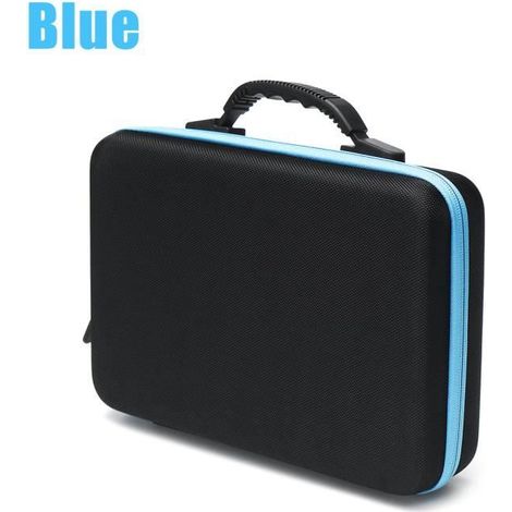 60 Slots Huile Essentielle Bouteille Stockage Rangement Boîte Sac Case 10ML Bleu (1/4)