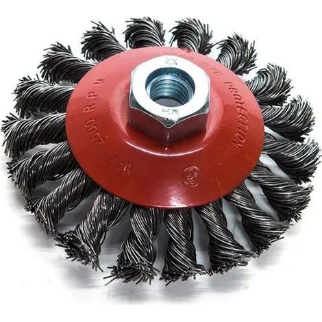 Rueda de esmerilado Haushalt wire grinding wheel 100 mm M14