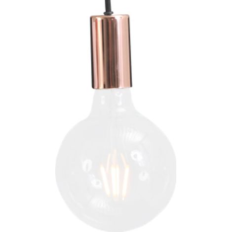Lampe à suspension Concepto cuivre rouge avec du noir - 2237-56 (1/3)