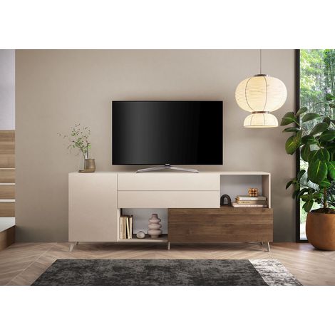 Buffet/bahut 241 cm chêne mercure/cachemire Minorka (1/4)