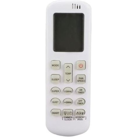 Télécommande de Climatiseur pour Hisense, Télécommande Universelle de Contrôle A/C pour Climatiseur Hisense DG11R2-01, Remplacement de Air Conditioner Télécommande