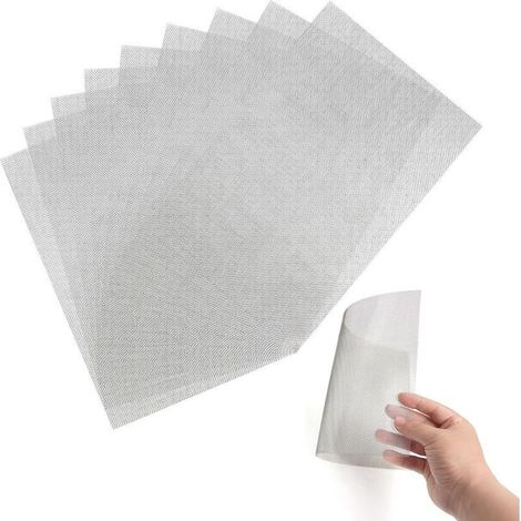 9 Pièces Grillage Métallique en 304 Acier Inoxydable, 305 X 210 mm, 20 Mesh trou 1 mm, Maille Métallique en Acier Inoxydable, Grille Métallique Maille Toile Inox (1/5)