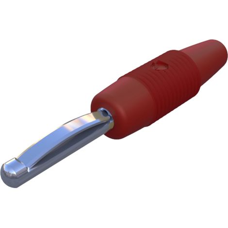 Hirschmann Test & Measurement VON 20 Bananenstecker Stecker, gerade Stift-Ø: 4 mm Rot 1 St.