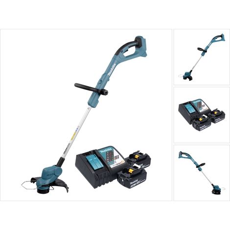 Tagliaerba a batteria Makita DUR 193 RT 18 V 260 mm + 2x batteria 5,0 Ah + caricabatterie