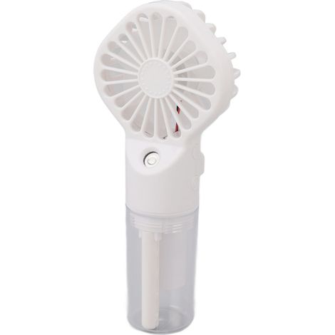 Ventilateur brumisateur portable rechargeable USB à 4 vitesses, blanc (1/5)