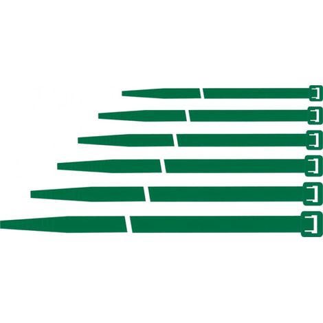 FASCETTE CABLAGGIO VERDE 390X4,6 MAURER CF.100PZ - CF. BLISTER