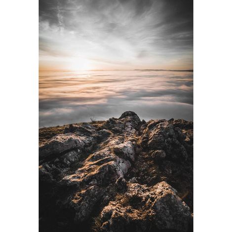 Tableau sur toile sommet 65x97 cm - Impression sur Toile Murale Décorative - Image imprimée en HD sur Toile - Toile sur Châssis en Bois FSC - Fabriqué en France