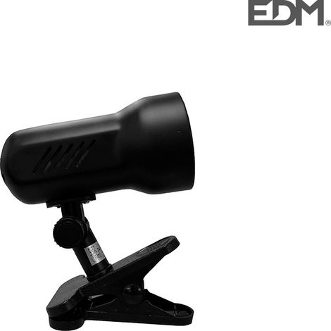 edm Galaxy proiettore a pinza nero 60W compatto (1/2)