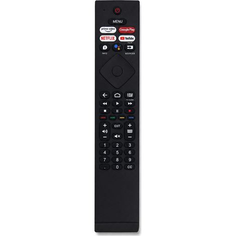 Télécommande Bluetooth à Commande Vocale Compatible avec TV Philips RC4284504/01RP (1/5)