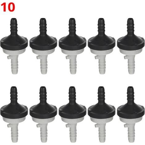 10 colors: Black + Gray Material: Plastic Vacuum air pump check valve for Audi A4 T (1/4)