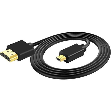 Câble TV haute définition flexible, transmission haut débit 18 Gbit/s, compatible avec la diffusion vidéo haute définition 4K, qualité vidéo haute performance. (1/5)