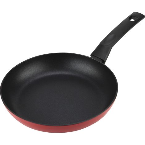 FAGOR Nela Rouge Sartén 20cm Inducción Aluminio Extragrueso 3mm, Antiadherente Ecológico sin PFOA Vitrocerámica  Rojo