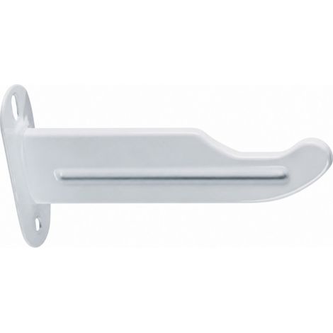 Soporte de radiador de hierro fundido Tipo cortina 180 mm epoxi blanco