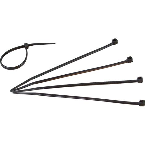 Kopp 328404090 Kabelbinder 300 mm 4.8 mm Schwarz Witterungsstabil 50 St. (1/2)