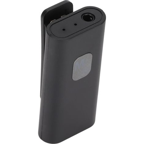 Récepteur Bluetooth AUX compatible avec carte mémoire, adaptateur autoradio sans fil à clip 3,5 mm pour casque filaire et téléphone portable