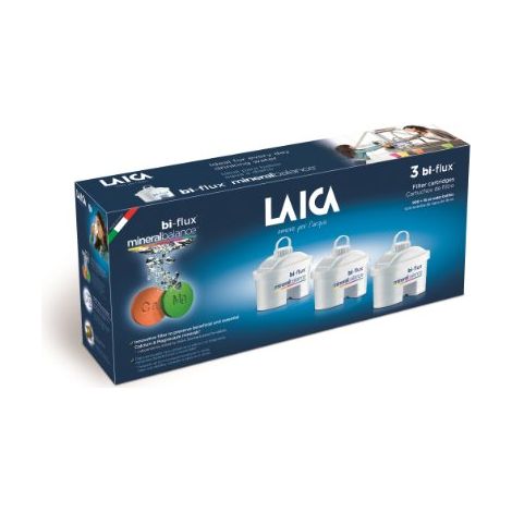 Cartuccia filtrante Laica BI-flux MineralBalance per caraffe filtranti (1/4)