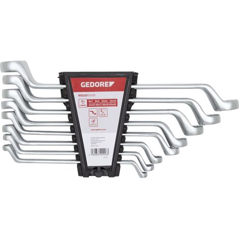 GEDORE red R01105008 Doppelringschlüssel Satz SW6-22 mm 8-teilig