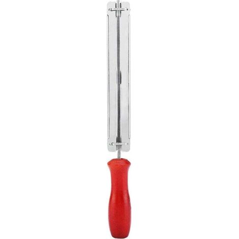 Limes pour tronçonneuse Ulisem, affûtage de tronçonneuse, jeu de limes pour tronçonneuse avec manche en bois dur 4/4,8/5,5 mm (4 mm) (1/4)