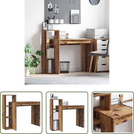 Bureau moderne - Bureau Bois Ancien 100 x 40 x 90 cm Bois d'ingénierie (1/5)