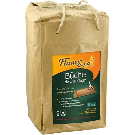 Feuerholz für Kamin Flam&co X4