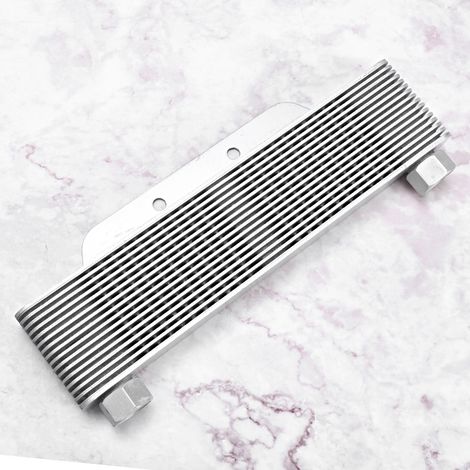 Refroidisseur d'huile universel pour moteur et transmission, 238 mm, 15 rangées, accessoire pour moto et automobile (1/5)
