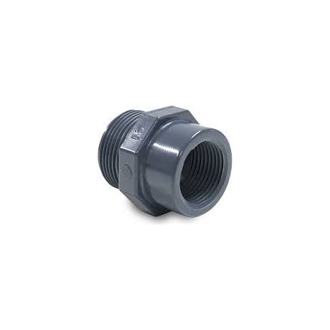 Reducción roscada de PVC M/H - HIDROTEN