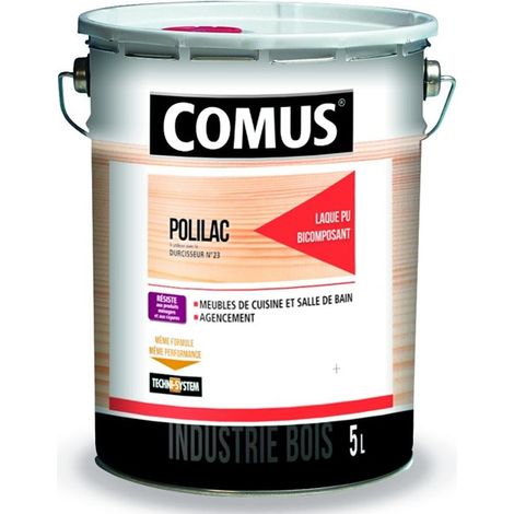 Vernice poliuretanica Polilac 2090 1000 COMUS - Bianco - Barattolo da 1 litro - 7796