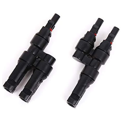 1 Paire Y Panneau Solaire Connecteurs, Connecteurs de Cble Splitter Coupler Outil Combinateur (1/5)