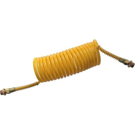 Spiralluftschlauch M22x1,5 gelb UNIVERSAL T710025