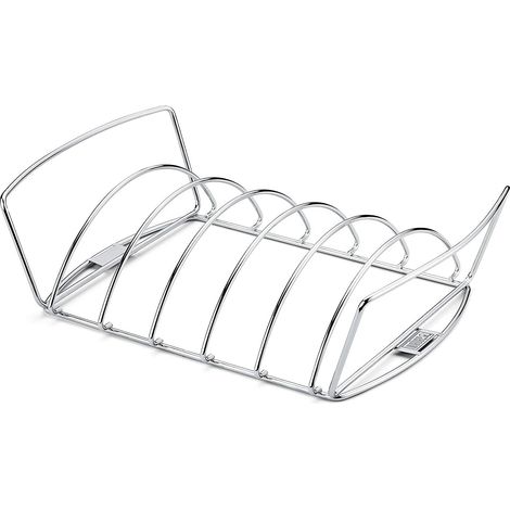 Weber Supporto Cottura Premium Multiuso Arrosto Costine Barbecue Q 57 cm 6469 (1/5)