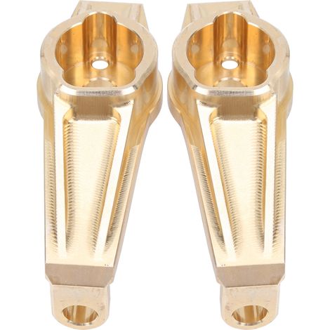 1 paire de supports de moyeu avant robustes en laiton, accessoire RC pour Traxxas 1/10, contrepoids (1/5)