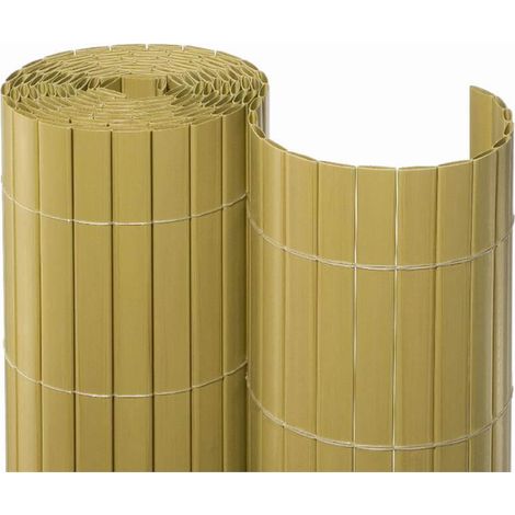 Sichtschutzmatte PVC 1,20 x 3,00 m / bambus (1/5)