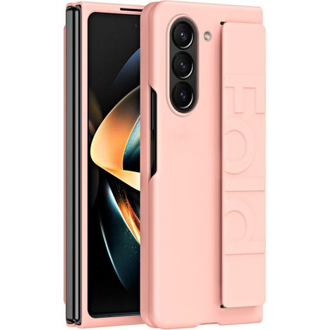 Funda para Samsung Galaxy Z Fold5 5G, con asa, rosa. (1/5)