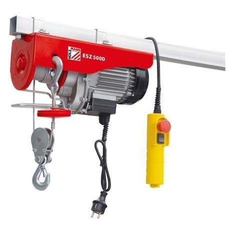 Electrical wire rope hoist esz500d230v HOLZMANN